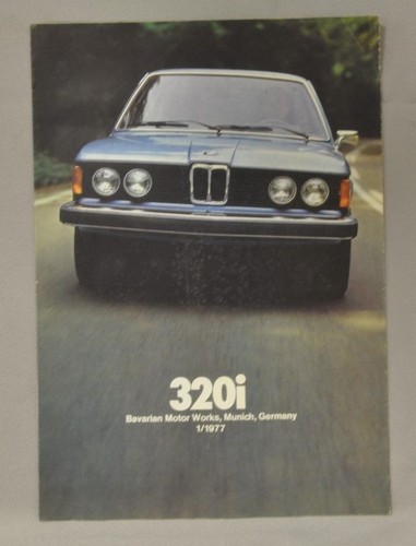 Brochure bmw 320i 1977 - 320i.1977, buone