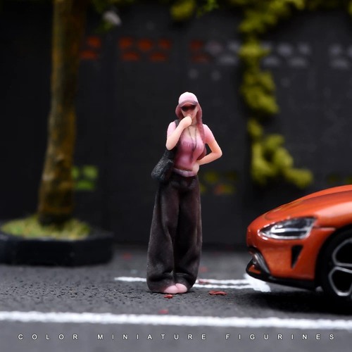 Painted figure model - 1:64,