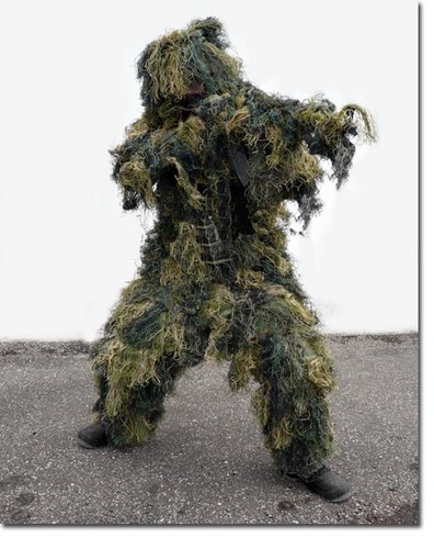 Tuta mimetica ghillie suit - ghillie,