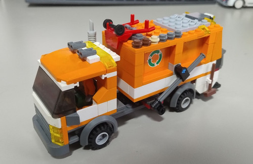 Lego city 7991 camion della - camion,