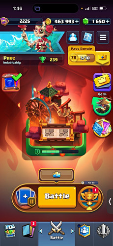 Clash royale mostly - royale,, maxed