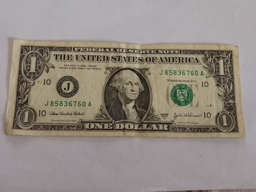 Banconota dollaro usa - un,