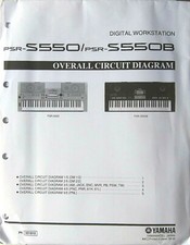 Yamaha PSR-S500 PSR-S550B
