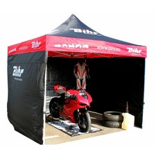 Spedizione Gratuita Tenda Bihr 3x3M Per Moto Ricambi Accessori Parti