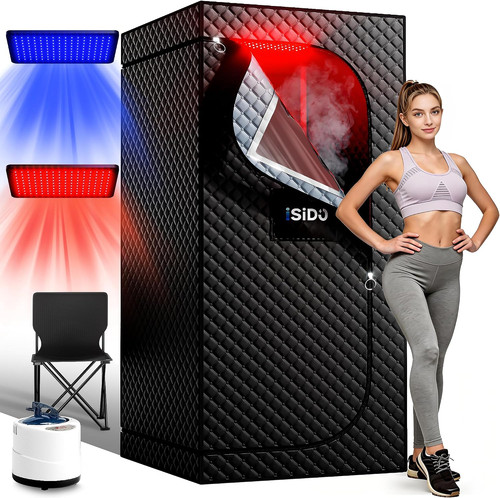 Infrared steam sauna with - infrared,