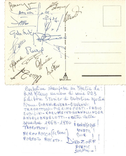Autografi giocatori - autografi, e