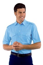 Camicia uomo pilota mezza