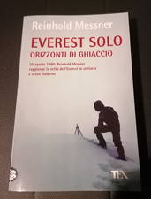 REINHOLD MESSNER - EVEREST SOLO ED. TEA 2025 (ILLUSTRATO)