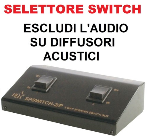 Selettore audio switch mixer - audio,