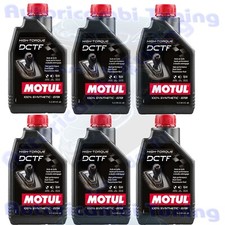 6 Litri Olio Motul DCTF HIGH TORQUE Fluido Cambio Automatico Doppia Frizione