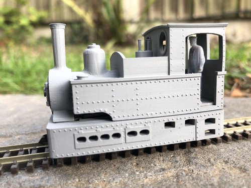 Oo9 009 steam locomotive with - steam,
