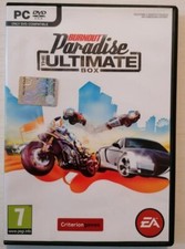 PC ITA ?? BURNOUT PARADISE THE ULTIMATE BOX Raro COFANETTO 