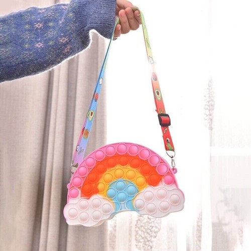 Borsa giocattolo fidget - borsa, nuvole