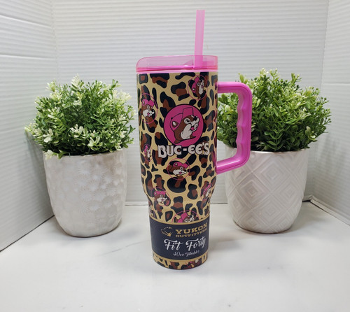 Bicchiere leopardato