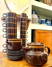 Servizio Richard Ginori mod Colonna Design colonna Giovanni Gariboldi 1954 vtg