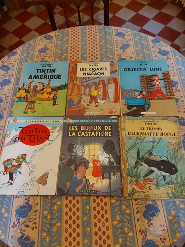 Tintin albums la 2ème - de,