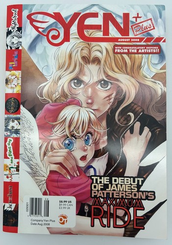 Yen plus august 2008 manga - yen,