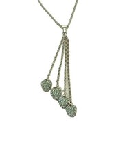 Collana con logo Dior Christian CD top argento da donna