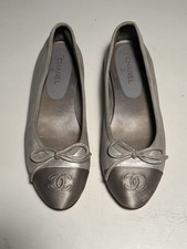 Ballerine Chanel in tessuto