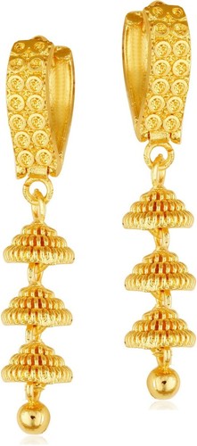 Orecchini goccia ottone - in,