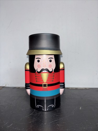 Nutcracker biscuit tin empty - nutcracker,
