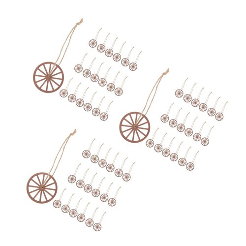 Set mini ruote di legno - ruote,