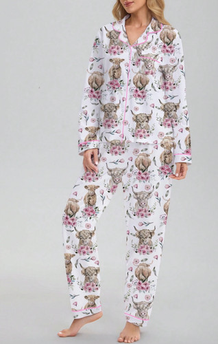 Pigiama donna floreale - pigiama,