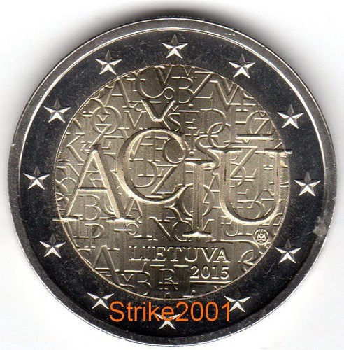 Euro commemorativo lituania - euro,
