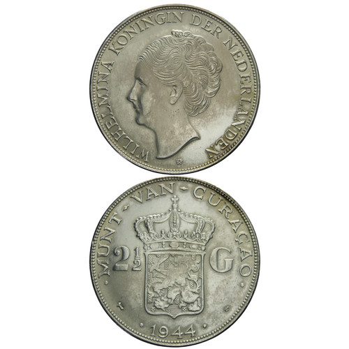 Curacao gulden 1944 - 2, 1/2
