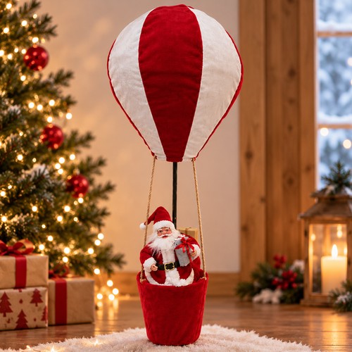 Mongolfiera babbo natale - babbo,