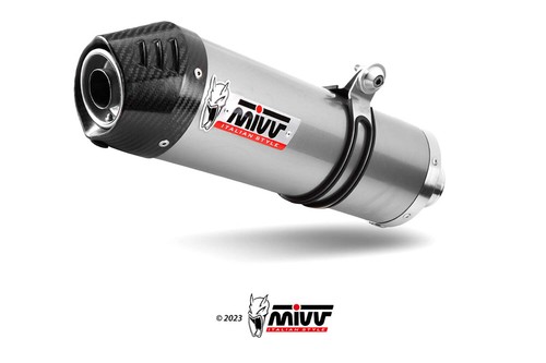 Terminale scarico inox mivv - scarico,