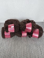 FILATURA DI CROSA CINCILLA Filato Colore#11-Marrone ~ 50g/38yds ~ Lotto di 5