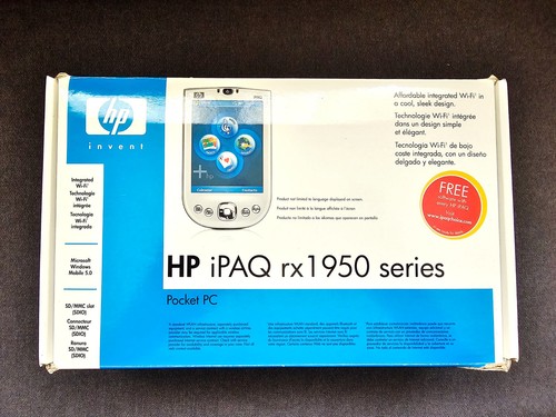 Ipaq rx1950 serie pocket pc - rx1950,