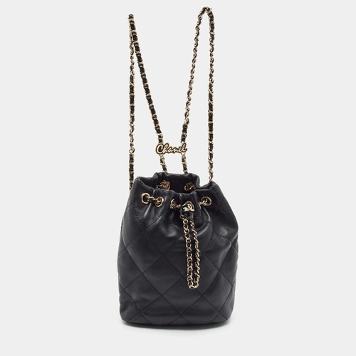 Zaino chanel script nero - nero, in