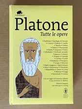 TUTTE LE OPERE di PLATONE testo a fronte e in volume unico - Newton 2013