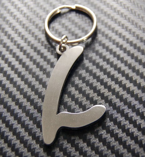 Letter alphabet name - alphabet, keyring