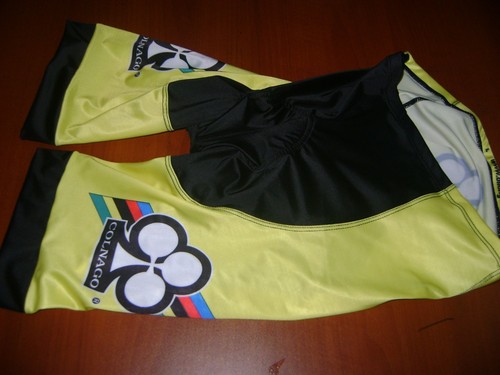 Italia bike shorts giallo eps - shorts,