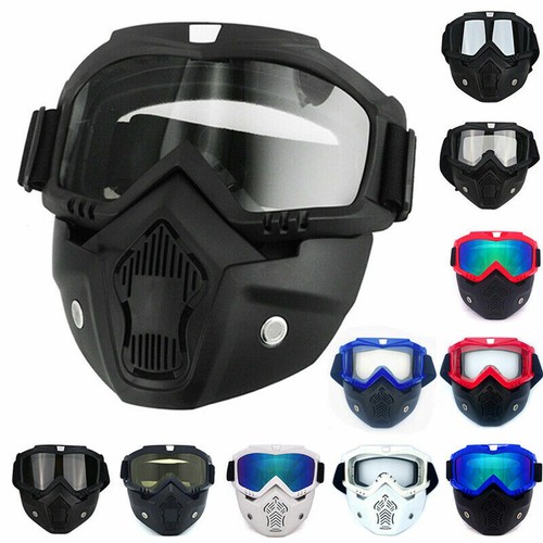 Occhiali moto con maschera - occhiali,