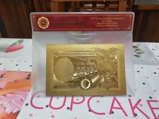 BANCONOTA DORATA DA 25 LIRE