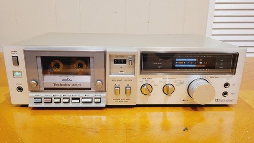 Vintage technics m240x dbx - vintage, rs-m240x