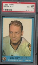 1962-63 Topps #33 Bobby Hull