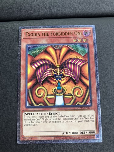 Exodia proibito op25 en001 - exodia, op25-en001