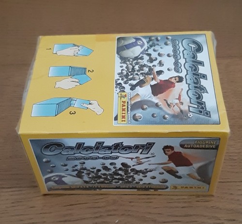 Box figurine panini calciatori - box,