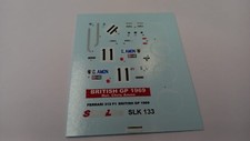 DEC289 Tameo Kits decals per SLK133 Ferrari 312 F1 Amon 1969 1/43
