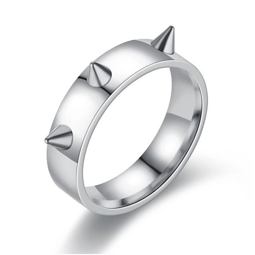 Anello punk acciaio inox - anello,