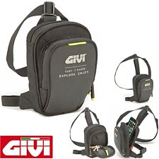 BORSELLO DA GAMBA MOTO GIVI NERO MARSUPIO REGOLABILE TESSUTO NERO EA139