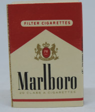 SCATOLA FIAMMIFERI  MARLBORO - VINTAGE - DA COLLEZIONE