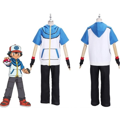 Costume cosplay ketchum cenere