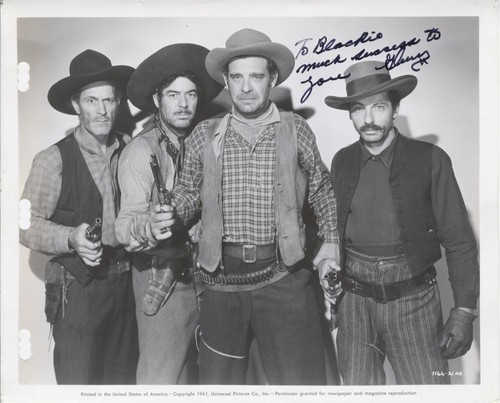Glenn strange foto autografata - strange-foto,