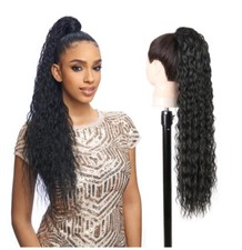 Clip coda di cavallo 100% vera